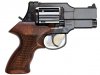 Marushin Mateba 3 inch Gas Revolver ( W Deep Black, Heavy Weight, Wood Grip )