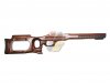 SLONG Beech Wood Stock For Tokyo Marui VSR-10/ SLONG WSR-100 Sniper Rifle