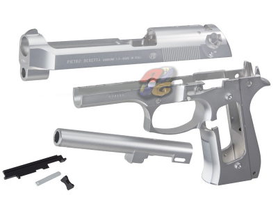 --Out of Stock--NOVA M92FS INOX Aluminum Conversion Kit For Tokyo Marui M9/ M9A1 Series GBB ( Old Frame, Silver )