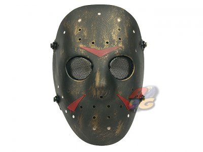 --Out of Stock--Zujizhe ( The Friday 13th ) Jason Wire Mesh Mask ( Dull Bronze )