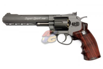 --Out of Stock--WG Revolver Sport Series 6 Inch ( Full Metal - CO2, BK )