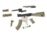 G&P AK Tactical Conversion Kit (Fix Stock) - OD