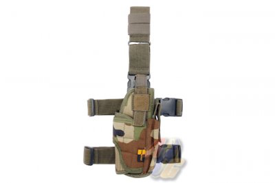 Odyssey Tornado Tactical Tough Holster (Woodland@Dupont 1000D)-Right **Last One**