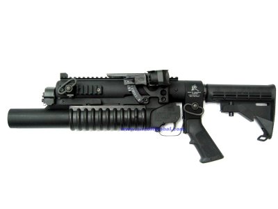 G&P Military Type Standalone Grenade Launcher With 6 Position Stock Full Set (L)