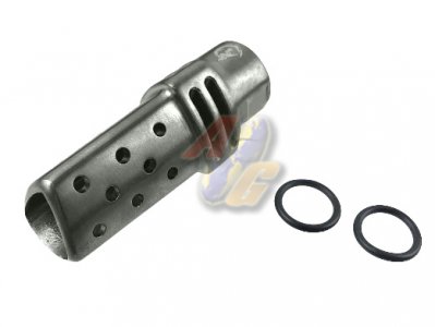 --Out of Stock--Helix Axem Stainless Steel Titan Flash Hider ( 14mm-/ BK )