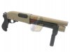 Golden Eagle M870 AOW Gas Pump Action Shotgun ( Tan )