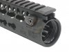 C&C Bravo Style KMR 13" KeyMod Rail For M44/ M16 Series AEG ( Black )