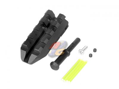 --Out of Stock--Thunder Airsoft Aluminum CNC Sight Rail For Tokyo Marui G17 GBB ( BK )