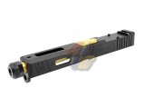 --Out of Stock--Guns Modify CNC SA Aluminum Slide Set For Tokyo Marui H17 Series GBB ( RMR Cut/ Gold Outer Barrel )