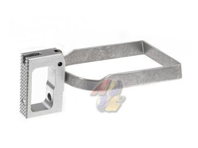 --Out of Stock--Bomber CNC Aluminium SV Style Flat Trigger For Tokyo Marui Hi-Capa Series GBB ( Silver )