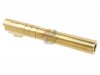 --Out of Stock--COWCOW Technology OB1 Stainless Steel Threaded 5.1 Outer Barrel ( .40 Marking/ Gold )