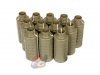 HAKKOTSU Thunder B Shell For CO2 Sound Effect Grenade (12Pcs, DE Thunder Blank)
