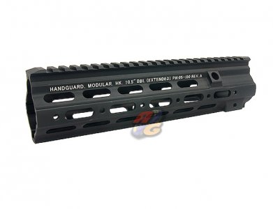 --Out of Stock--DYTAC G Style 10.5inch SMR Rail For Umarex/ VFC HK 416 Series AEG/ GBB ( BK )