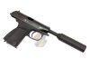 WE Makarov Gas Pistol with Marking and Silencer ( BK )