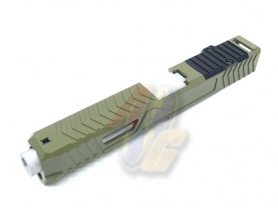 Airsoft Artisan Dynamic Weapon Solution RMR Cut Slide Kit For Tokyo Marui H17 Series GBB ( BAZOOKA GREEN )