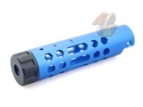 5KU CNC Aluminum Outer Barrel For Action Army AAP-01 GBB ( Type A/ Blue )