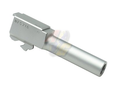 --Out of Stock--Guarder Stainless Steel CNC Titanium Outer Barrel For Tokyo Marui G26 Series GBB ( SV )
