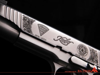 --Out of Stock--RA-Tech CNC Stainless Steel Kimber ( Jackson County Sheriff/ Limited Edition )
