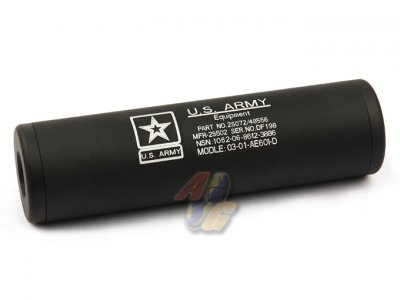 King Arms Light Weight Slim Silencer - 30 X 110mm (US ARMY)