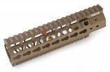 G&P MOTS 8inch Keymod Handguard For G&P GBB Metal Body/ WA M4A1 Series GBB ( Sand )