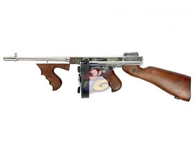 --Out of Stock--King Arms Thompson M1928 Chicago AEG (Grand Special - SV) ( Cybergun Licensed )