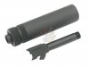 --Out of Stock--Trident Tech Steel Outer Barrel with Dummy Silencer