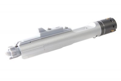 --Out of Stock--G&P MWS Forged Aluminum Complete M16VN Bolt Carrier Group Set For TM Buffer Tube ( Silver )