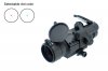 --Out of Stock--King Arms Red/ Green Dot Sight With L Shaped Mount