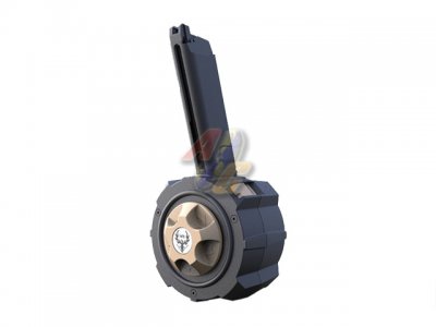 --Out of Stock--HFC G Series 130rds Gas Drum Magazine For Tokyo Marui, WE, HFC G Series GBB