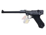 Tanaka Luger P08 8 Inch DWM Gas Blowback Pistol ( BK/ Heavy Weight )