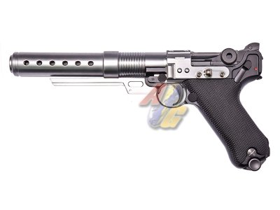 Armorer Works Built Luger P08 6" Pistol with Muzzle Device