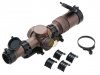 ARES 1-6 x 24 Illuminated Airsoft Scope with Scope Mount ( Bronze )