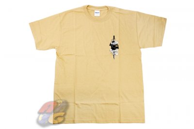 Gildan T-Shirt ( Tan, KAC, L )