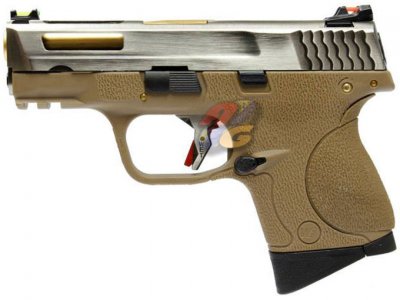 WE Toucan S T7 B with Hold GBB ( SV Slide, GD Barrel, TAN Frame )