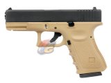 WE G19 GBB Pistol (Tan, Metal Slide)