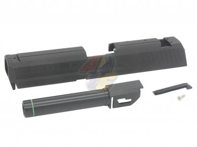 --Out of Stock--Shooters Design CNC Aluminum Slide & Outer Barrel For Tokyo Marui HK.45 GBB ( BK )