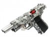 Armorer Works MX0100 Double Barrel M1911 GBB Pistol ( Skull Version )