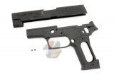 --Out of Stock--Guarder Aluminum Slide & Frame For Marui P226 Navy (BK)