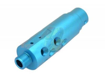 --Out of Stock--RGW CNC Aluminum Barrel Case For Action Army AAP-01 GBB ( Type 3/ Blue )