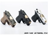 --Out of Stock--SRU CNC Aluminum Stealth Slide For WE Bulldog Series GBB ( BK )
