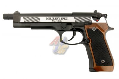 WE M92 L (Full Metal, 2T, Brown Grip, With Marking)