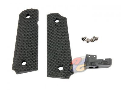 Ready Fighter MEU SOC Grip With Slex Screws And Mag Base Pad For Marui MEU (BK)