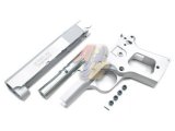 --Out of Stock--Guarder Aluminum Kit For Tokyo Marui Detonics.45 Series GBB ( Cerakote Silver/ Hairline Polish/ Late Marking )