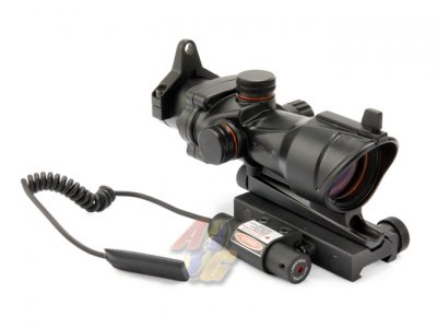 --Out of Stock--AG-K ACOG Military Dot Sight With Laser - Red