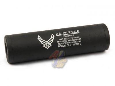 King Arms Light Weight Slim Silencer - 30 X 110mm (US Air Force)