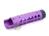 5KU CNC Aluminum Outer Barrel For Action Army AAP-01 GBB ( Type A/ Purple )