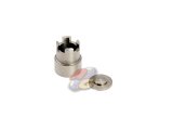 King Arms Stainless Steel Floating & Blocking Valve Set For M4 GBB