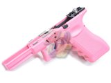 Guarder New Gen. Frame Complete Set For Tokyo Marui G17/ G22/ G34 Series GBB ( US/ Pink )