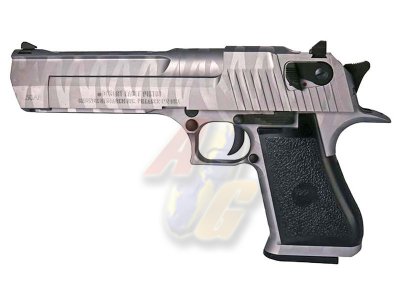 --Out of Stock--Cybergun/ WE Full Metal Desert Eagle .50AE Pistol ( Tiger Stripe Silver/ Licensed by Cybergun )