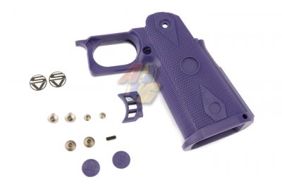 --Out of Stock--Shooters Design Real Pistol Grip For TM Hi-Capa 5.1 Series - Purple